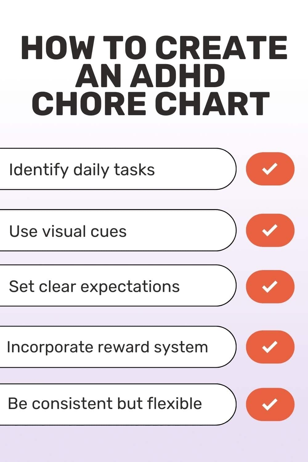 ADHD Chore Chart Free Printable Goally