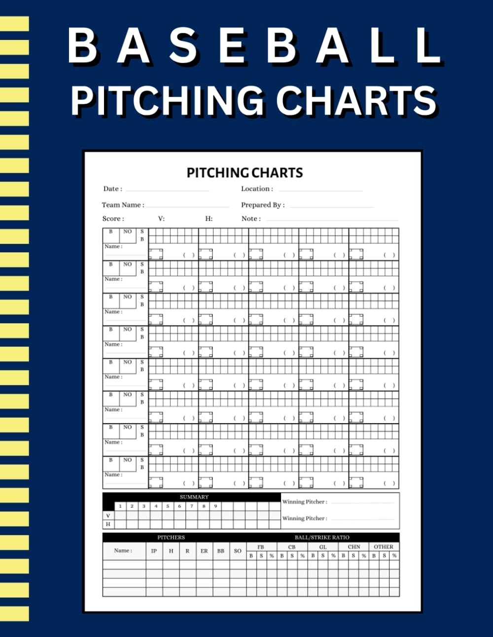 Pitching Charts Printable
