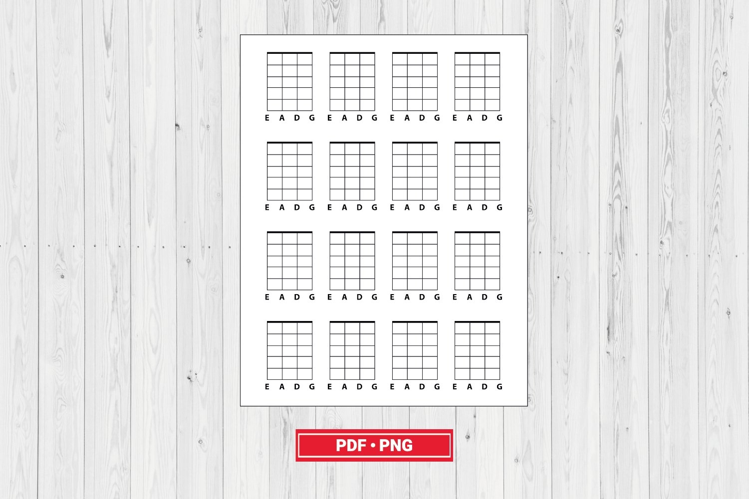 Printable Guitar Chord Chart Pdf