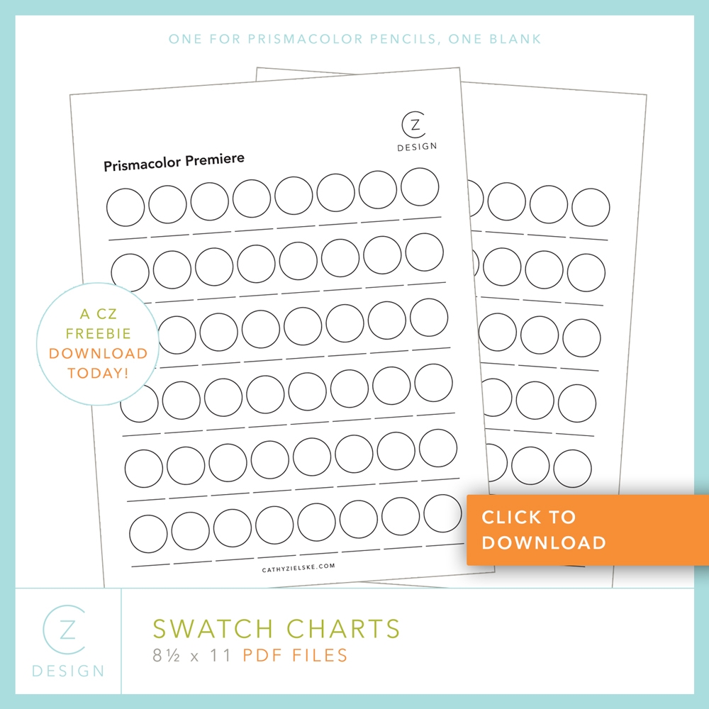 Printable Prismacolor Pencils Color Chart