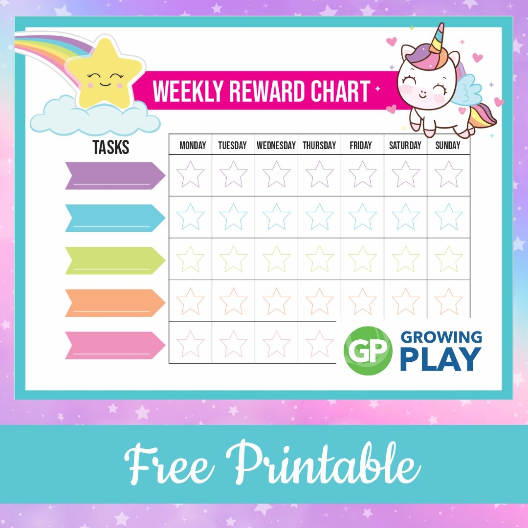 Printable Sticker Reward Chart