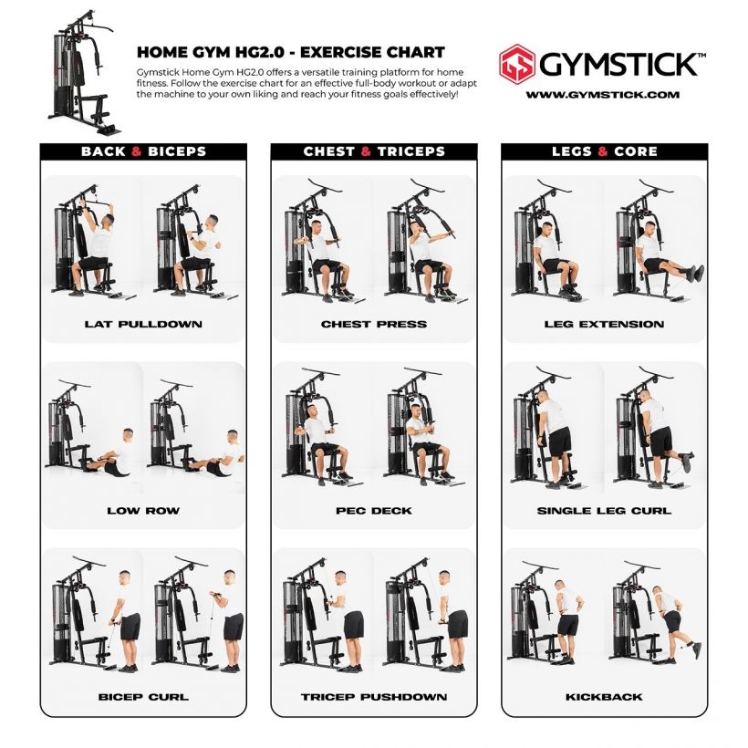 Printable Weider Exercise Chart Pdf